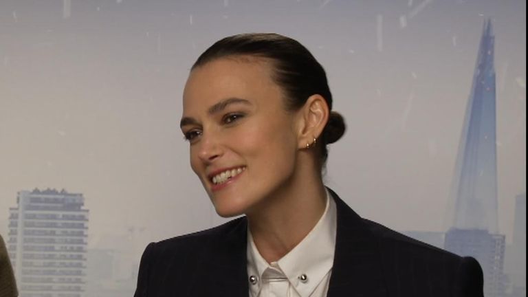 Keira Knightley talks about the "weirdness" of being an actor and "pretending to be someone else" for your adult life. 