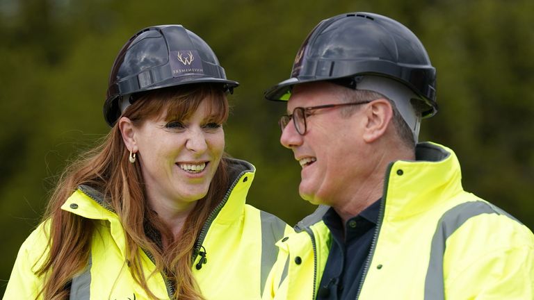 Sir Keir Starmer and Angela Rayner. Image: PA