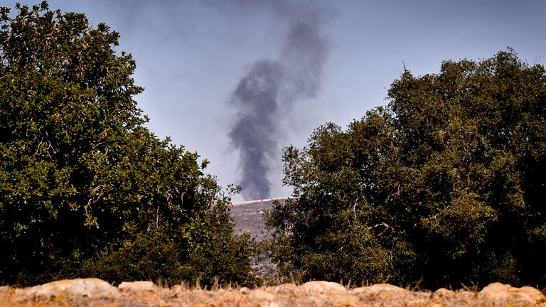 Smoke in Lebanon 